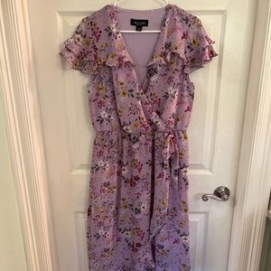 Perceptions Faux Wrap Dress